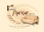 Merinar - prodejce kožených sedacích souprav, svítidel, kancelářského nábytku a dalšího sortimentu